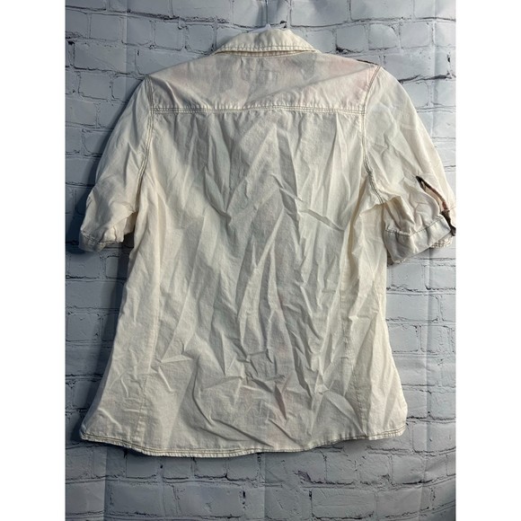 Women's North River Outfitters Short Sleeve Button Up. SZ M. - Picture 2 of 3